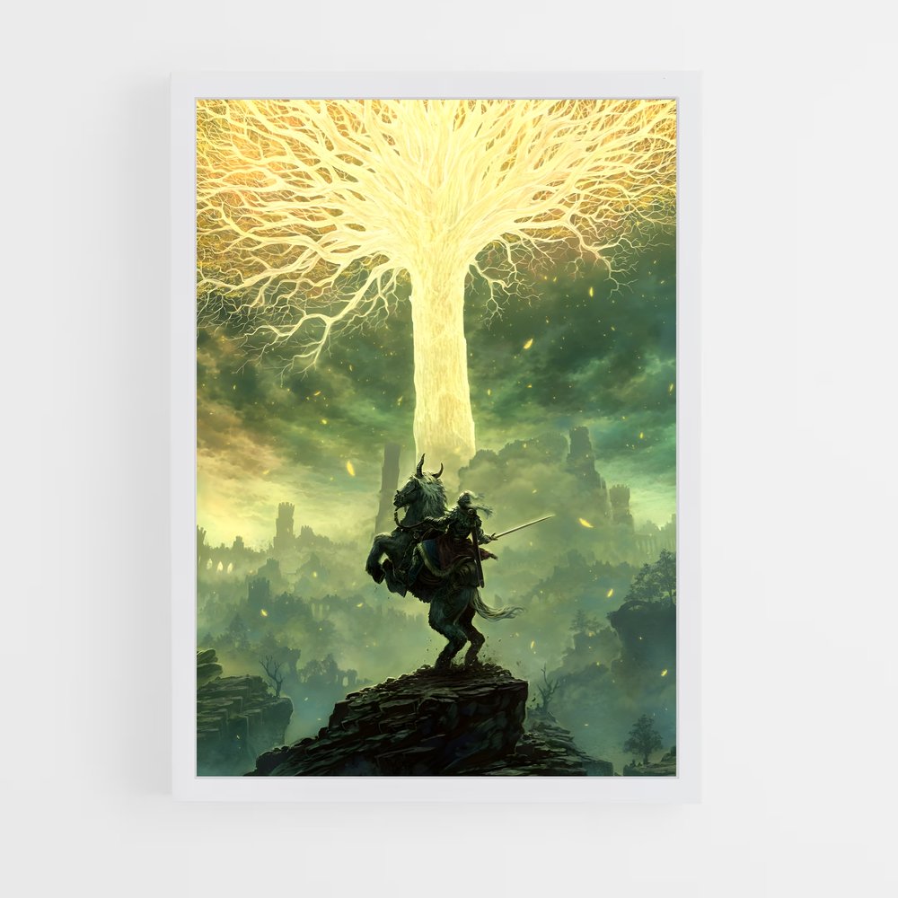 Poster Le Seigneur de la Forêt – affiche Elden Ring (vue 3)